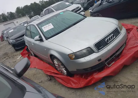 2003 Audi A4 1.8T from USA, damaged, VIN WAULC68E83A169539